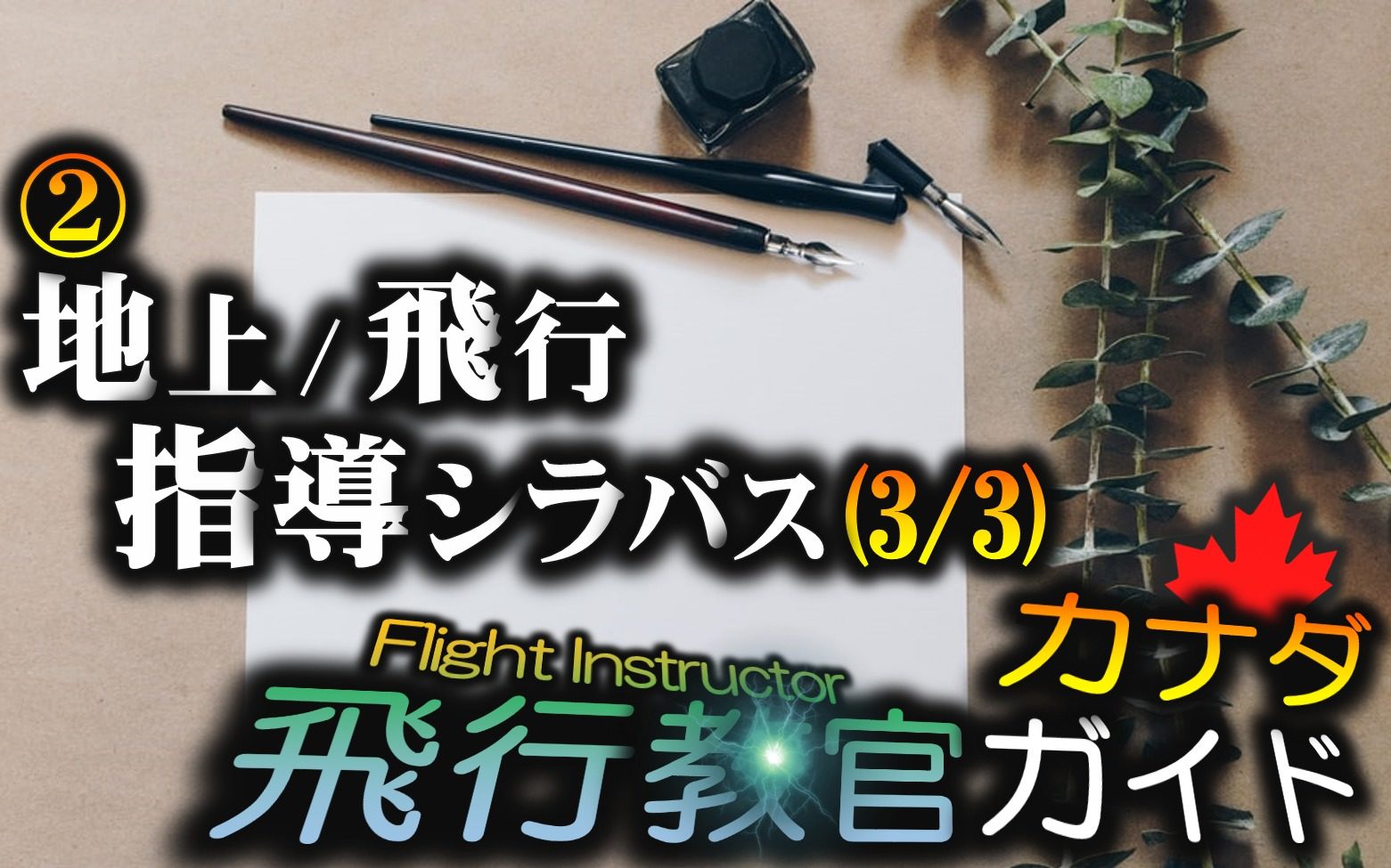 飛行教官ガイド 飛行機教育全般 地上 飛行指導シラバス 3 3 Fly In B C